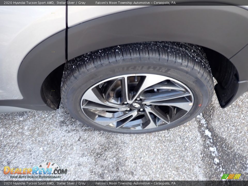 2020 Hyundai Tucson Sport AWD Stellar Silver / Gray Photo #7