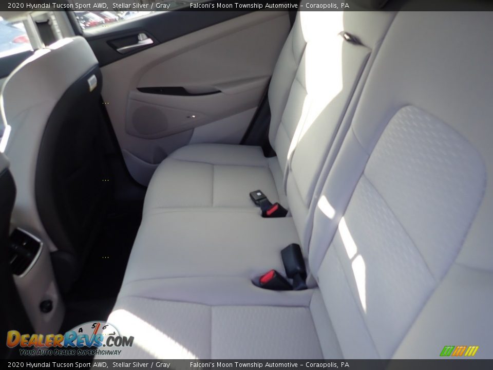 2020 Hyundai Tucson Sport AWD Stellar Silver / Gray Photo #8