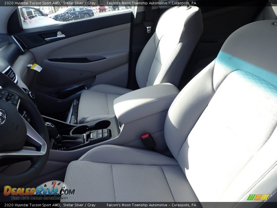 2020 Hyundai Tucson Sport AWD Stellar Silver / Gray Photo #10