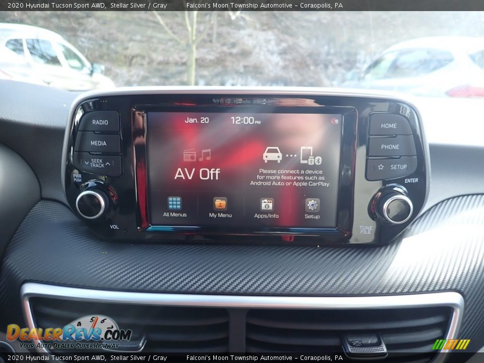 2020 Hyundai Tucson Sport AWD Stellar Silver / Gray Photo #13