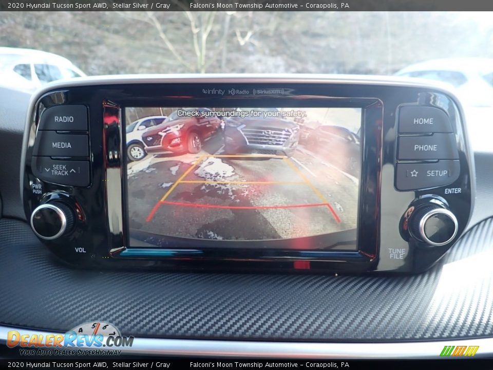 2020 Hyundai Tucson Sport AWD Stellar Silver / Gray Photo #14