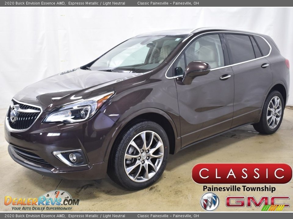 2020 Buick Envision Essence AWD Espresso Metallic / Light Neutral Photo #1