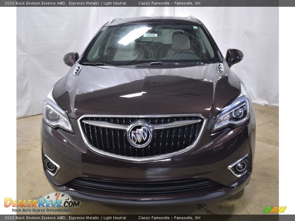 2020 Buick Envision Essence AWD Espresso Metallic / Light Neutral Photo #4