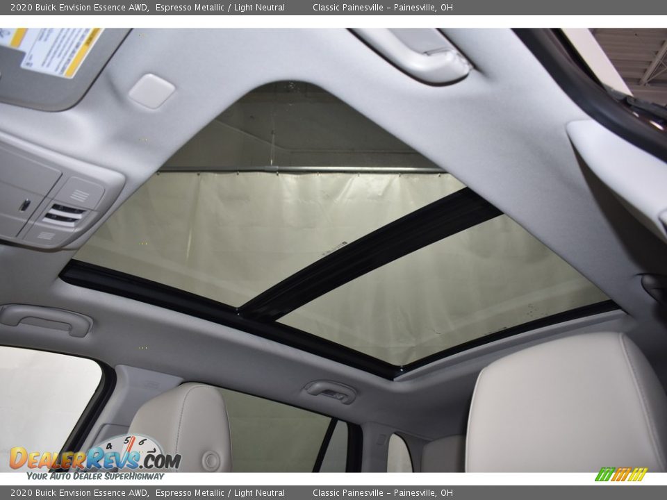 2020 Buick Envision Essence AWD Espresso Metallic / Light Neutral Photo #6