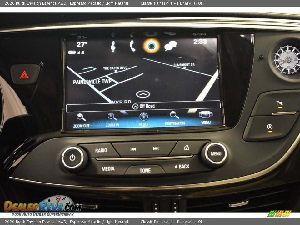 2020 Buick Envision Essence AWD Espresso Metallic / Light Neutral Photo #10