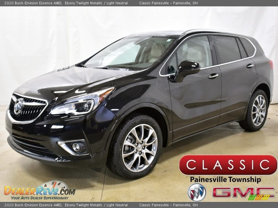 2020 Buick Envision Essence AWD Ebony Twilight Metallic / Light Neutral Photo #1
