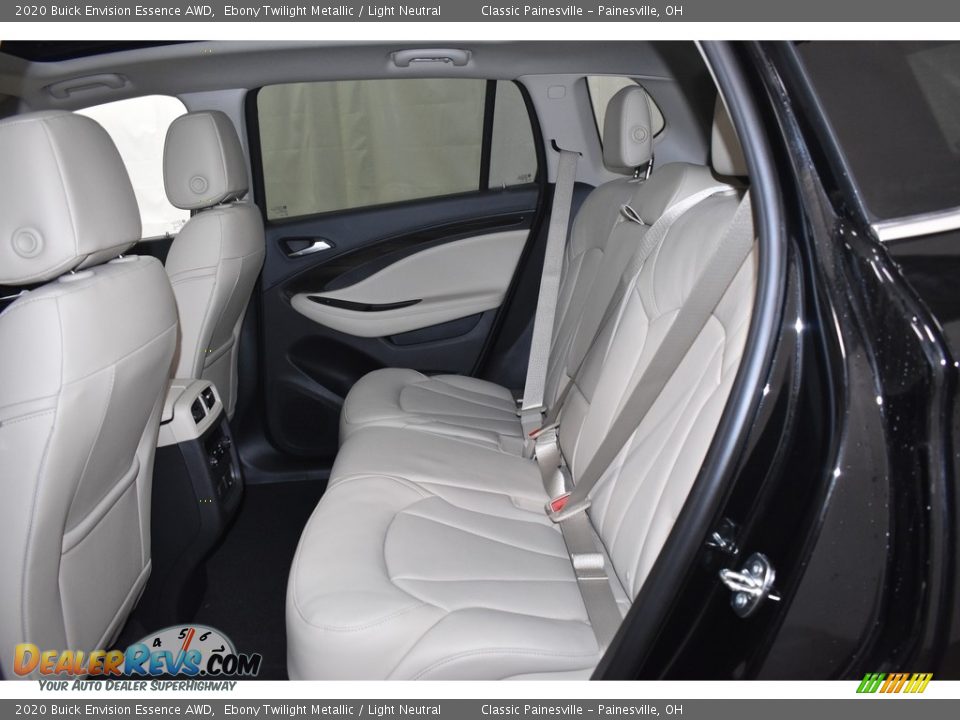 2020 Buick Envision Essence AWD Ebony Twilight Metallic / Light Neutral Photo #7