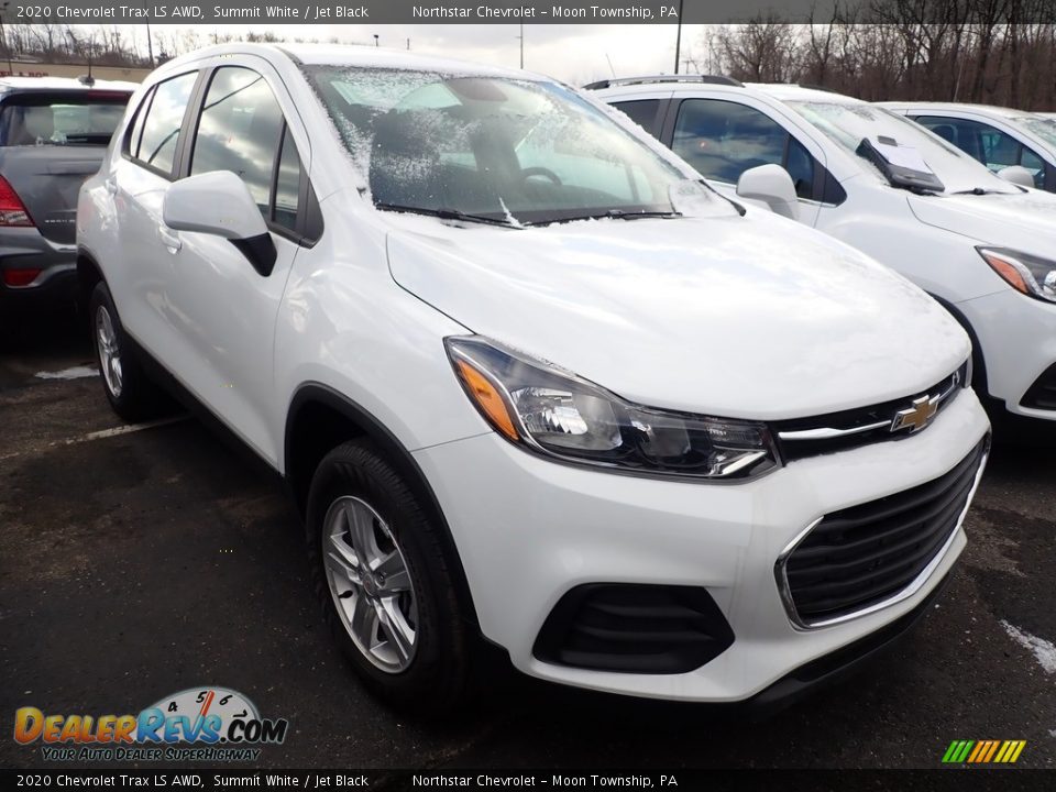 2020 Chevrolet Trax LS AWD Summit White / Jet Black Photo #4