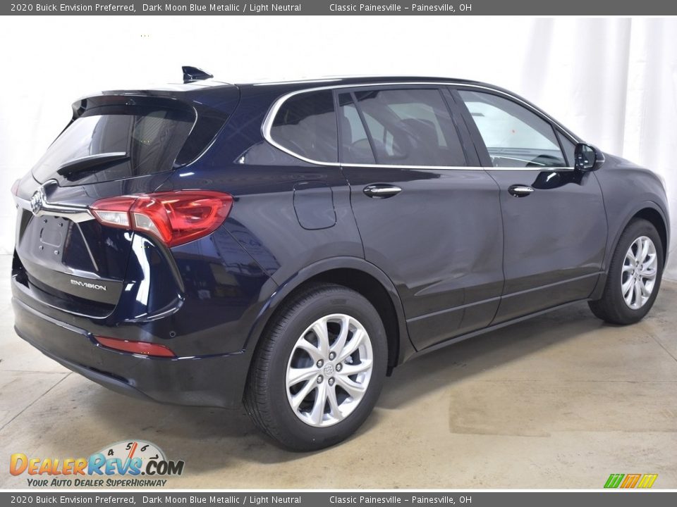2020 Buick Envision Preferred Dark Moon Blue Metallic / Light Neutral Photo #2