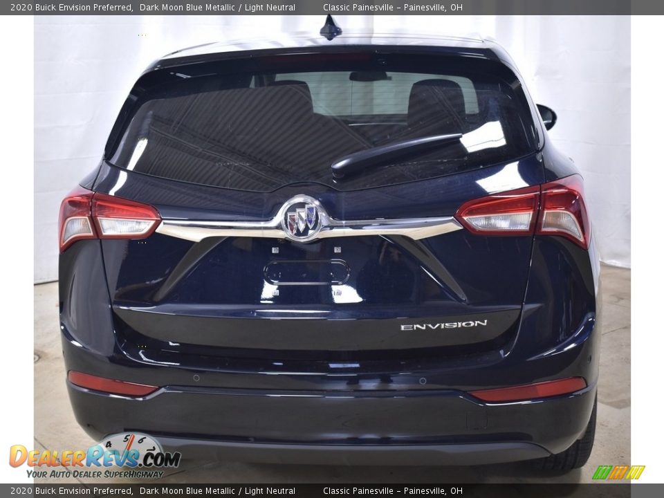 2020 Buick Envision Preferred Dark Moon Blue Metallic / Light Neutral Photo #3