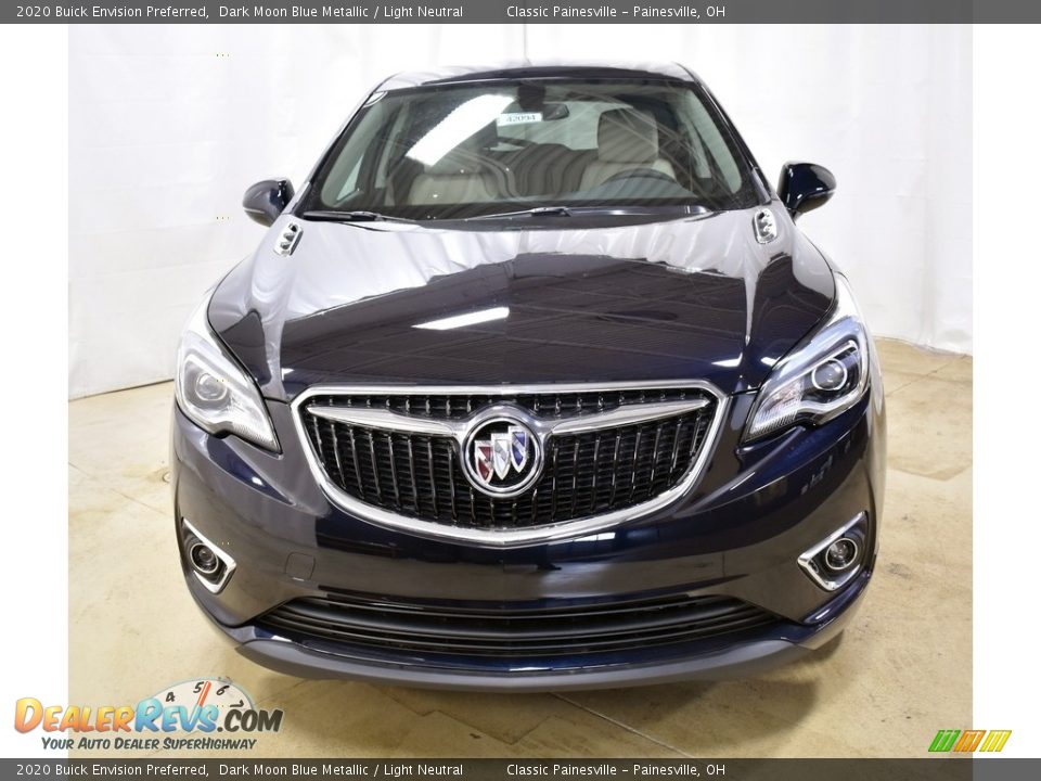 2020 Buick Envision Preferred Dark Moon Blue Metallic / Light Neutral Photo #4