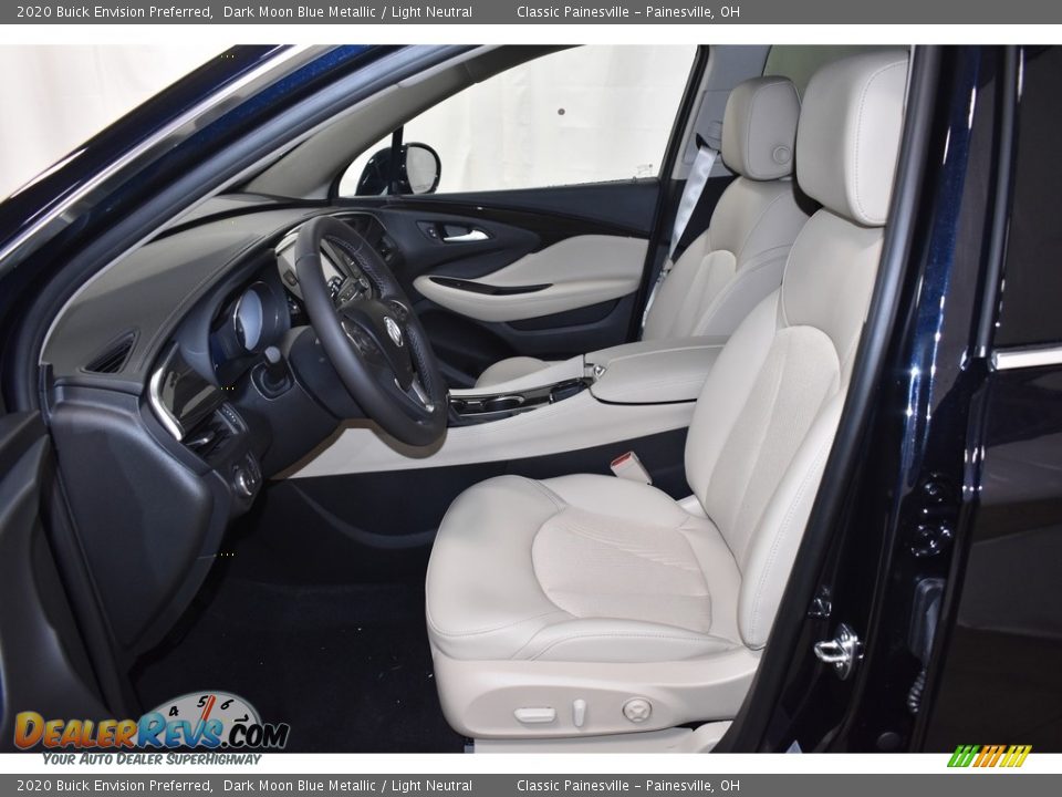 2020 Buick Envision Preferred Dark Moon Blue Metallic / Light Neutral Photo #6