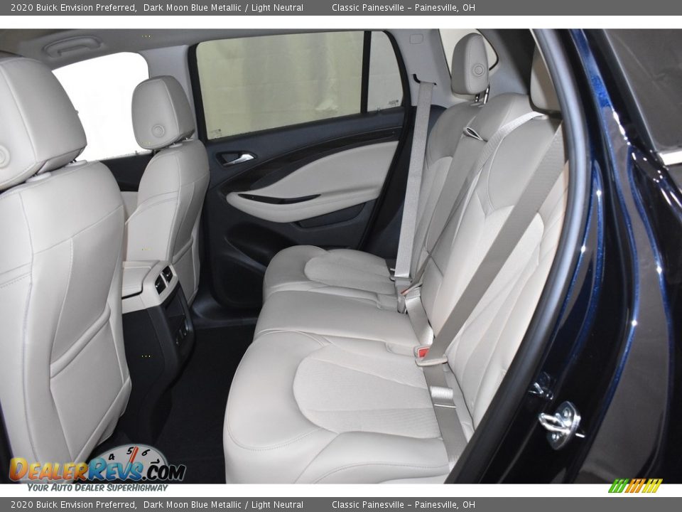 2020 Buick Envision Preferred Dark Moon Blue Metallic / Light Neutral Photo #7