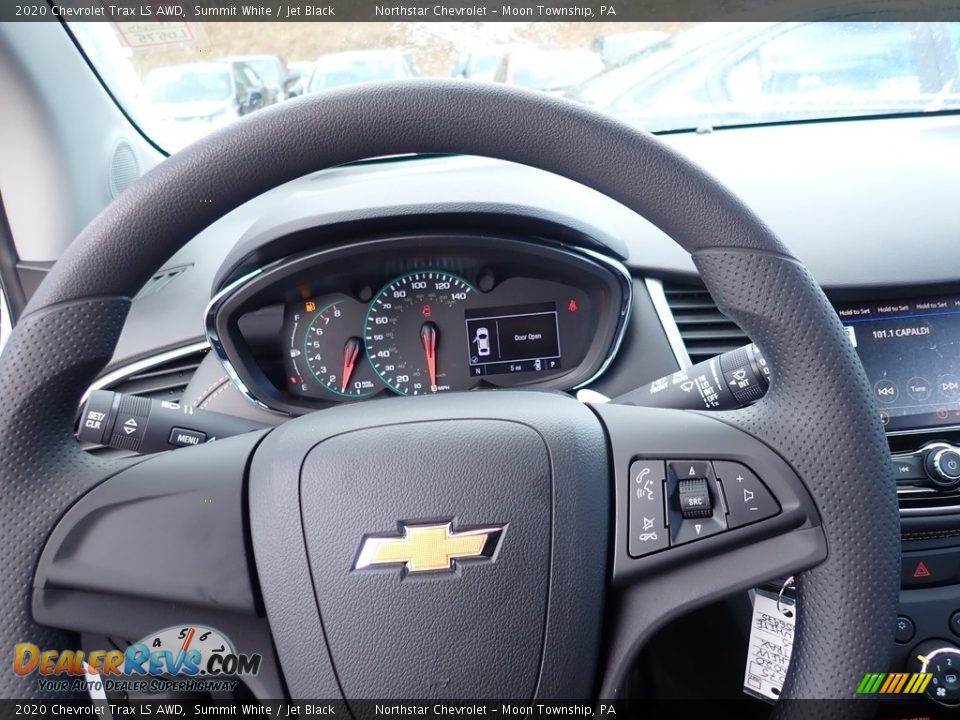 2020 Chevrolet Trax LS AWD Summit White / Jet Black Photo #19