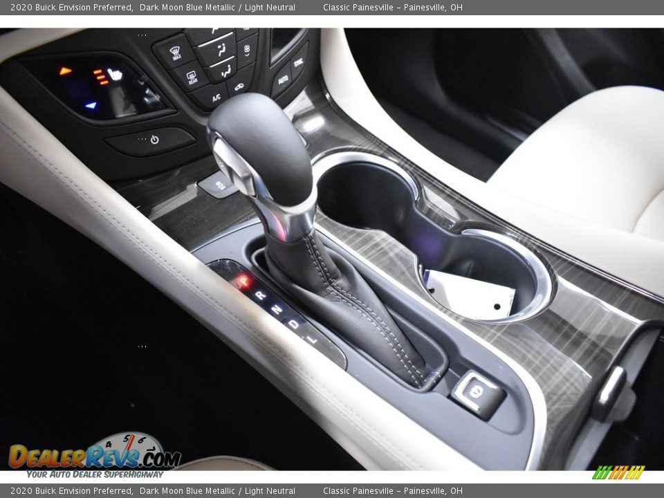 2020 Buick Envision Preferred Dark Moon Blue Metallic / Light Neutral Photo #8