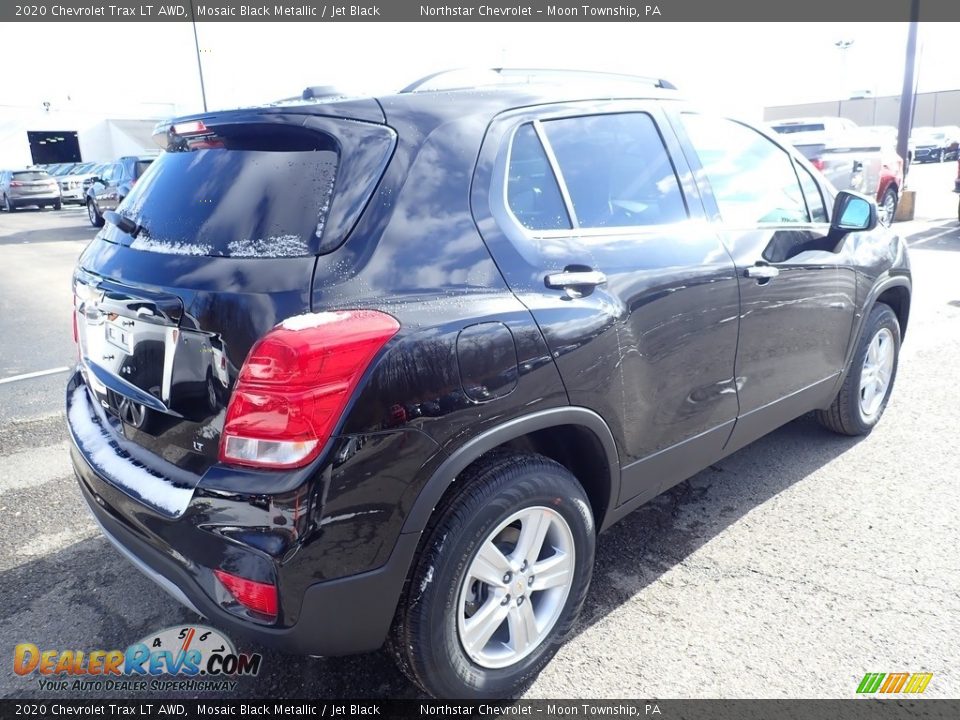2020 Chevrolet Trax LT AWD Mosaic Black Metallic / Jet Black Photo #5