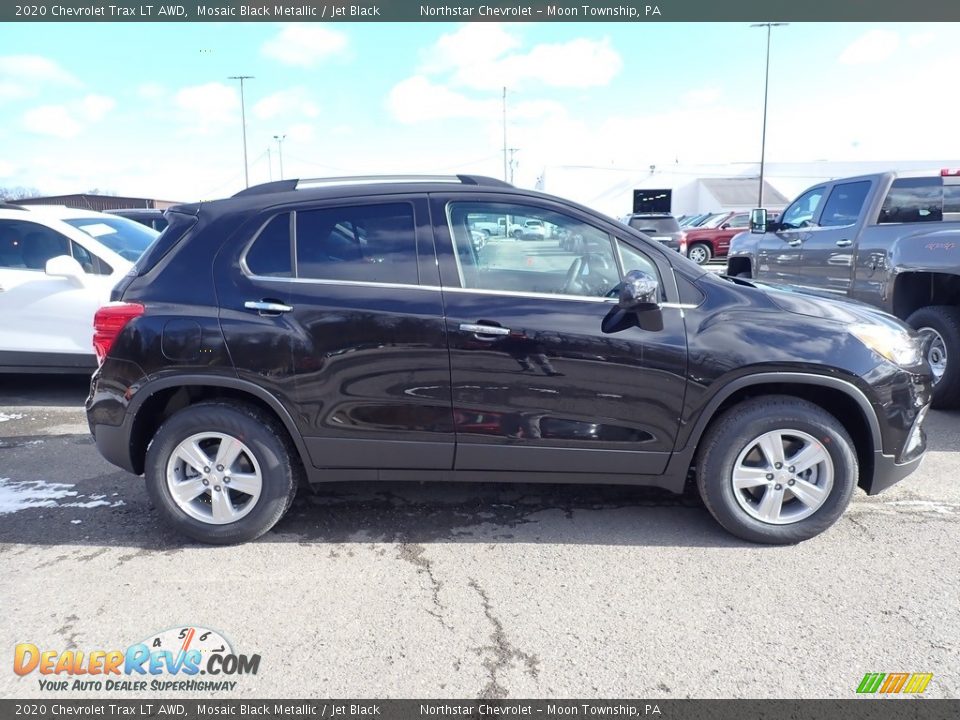 2020 Chevrolet Trax LT AWD Mosaic Black Metallic / Jet Black Photo #6