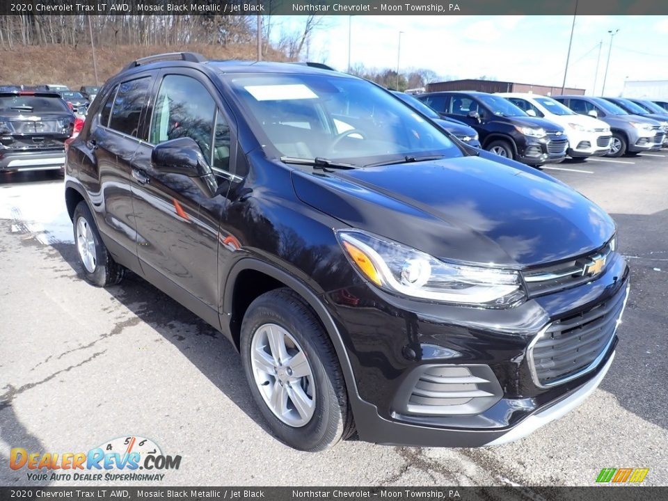 2020 Chevrolet Trax LT AWD Mosaic Black Metallic / Jet Black Photo #7