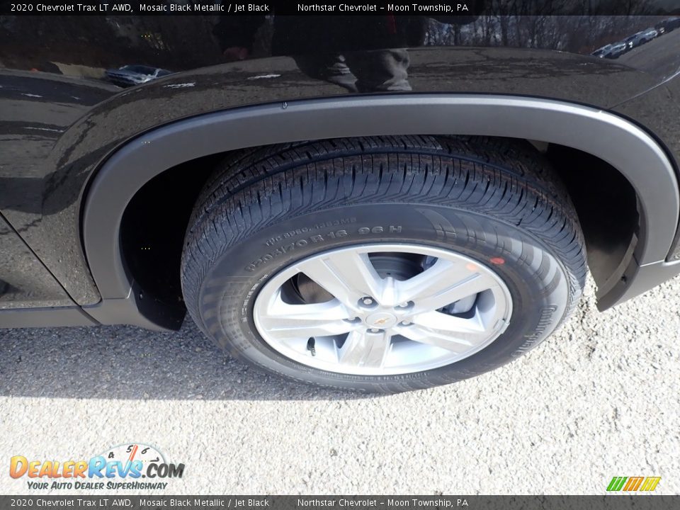 2020 Chevrolet Trax LT AWD Mosaic Black Metallic / Jet Black Photo #9
