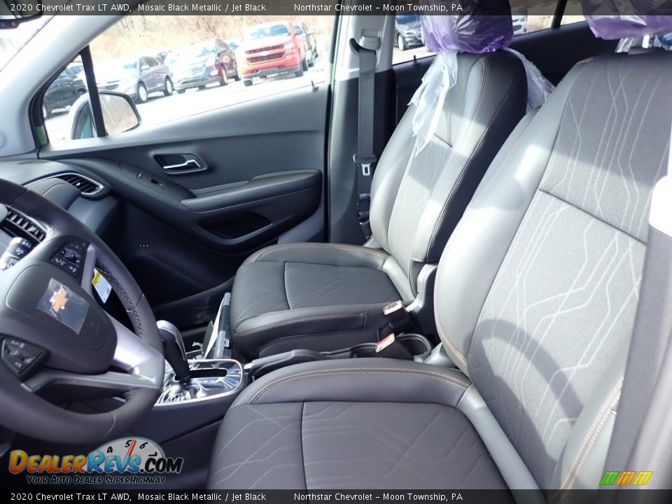 2020 Chevrolet Trax LT AWD Mosaic Black Metallic / Jet Black Photo #12