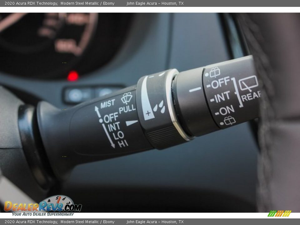2020 Acura RDX Technology Modern Steel Metallic / Ebony Photo #36