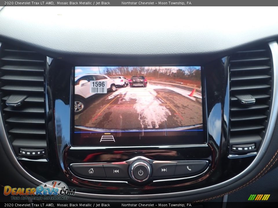 2020 Chevrolet Trax LT AWD Mosaic Black Metallic / Jet Black Photo #16
