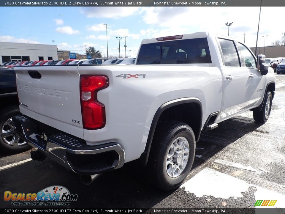 2020 Chevrolet Silverado 2500HD LTZ Crew Cab 4x4 Summit White / Jet Black Photo #5
