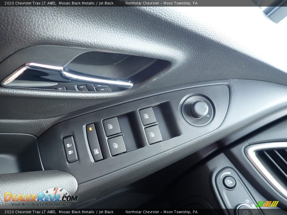2020 Chevrolet Trax LT AWD Mosaic Black Metallic / Jet Black Photo #20