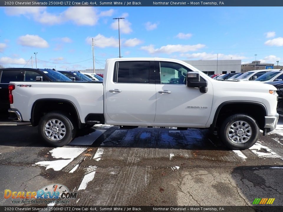 Summit White 2020 Chevrolet Silverado 2500HD LTZ Crew Cab 4x4 Photo #6