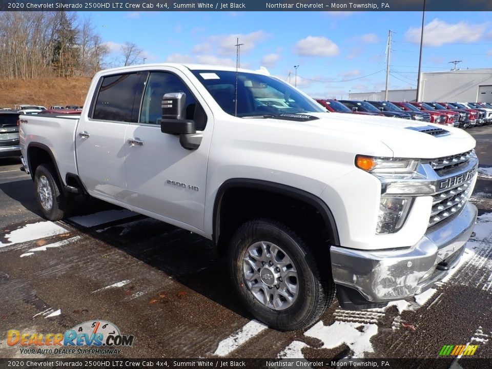 Summit White 2020 Chevrolet Silverado 2500HD LTZ Crew Cab 4x4 Photo #7