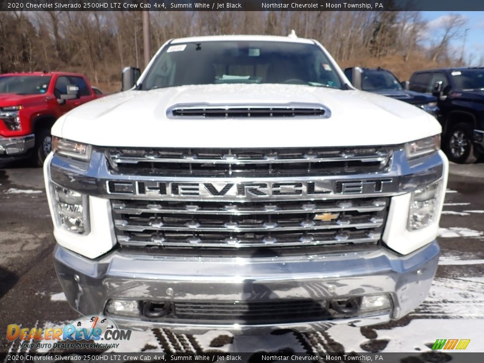 2020 Chevrolet Silverado 2500HD LTZ Crew Cab 4x4 Summit White / Jet Black Photo #8
