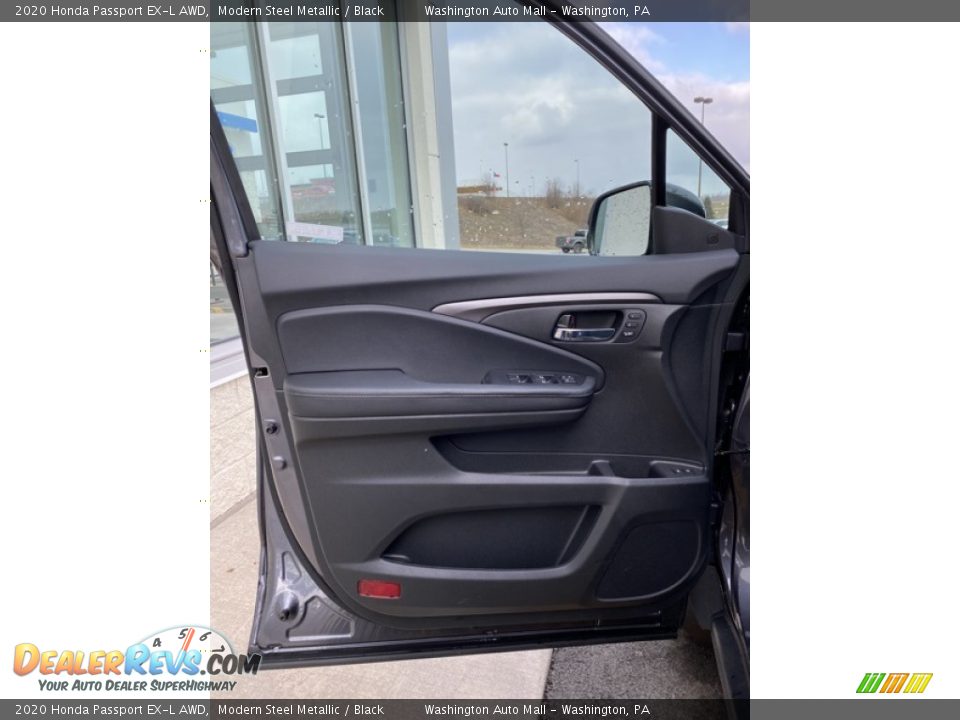 2020 Honda Passport EX-L AWD Modern Steel Metallic / Black Photo #10