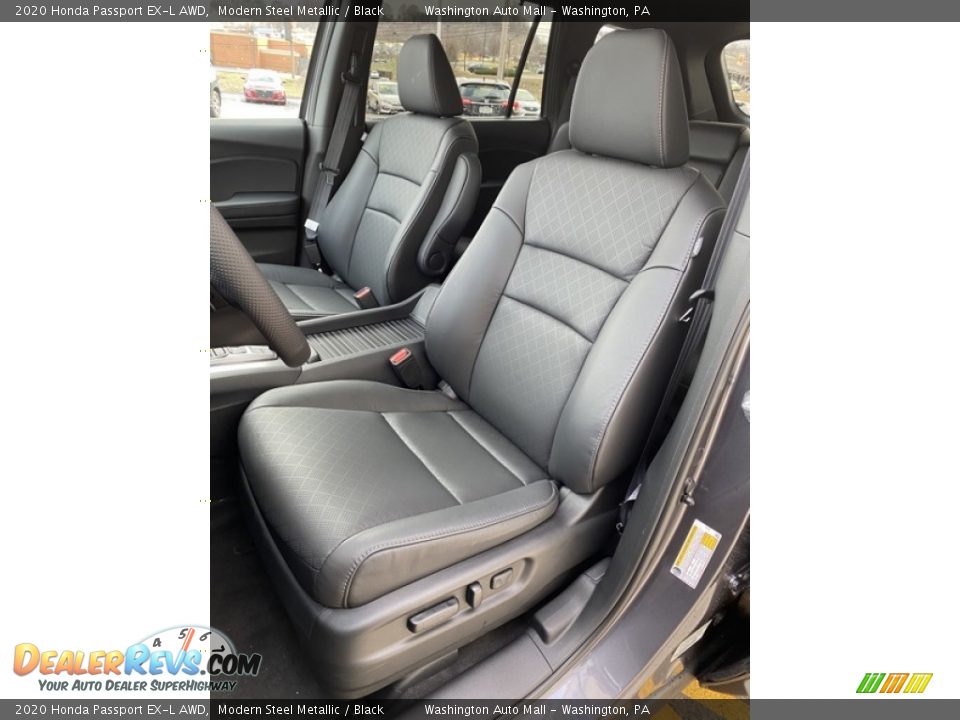 2020 Honda Passport EX-L AWD Modern Steel Metallic / Black Photo #14