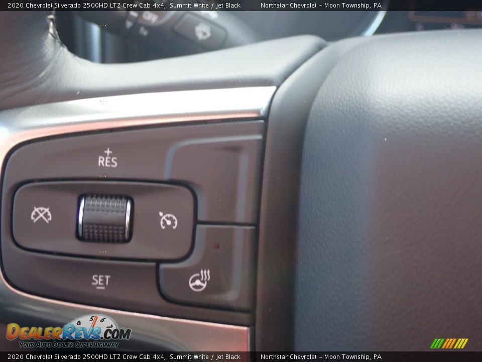 2020 Chevrolet Silverado 2500HD LTZ Crew Cab 4x4 Summit White / Jet Black Photo #18