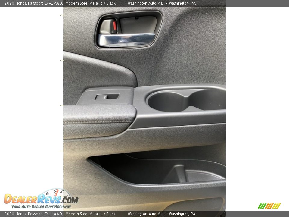 2020 Honda Passport EX-L AWD Modern Steel Metallic / Black Photo #17