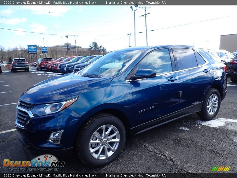 2020 Chevrolet Equinox LT AWD Pacific Blue Metallic / Jet Black Photo #1