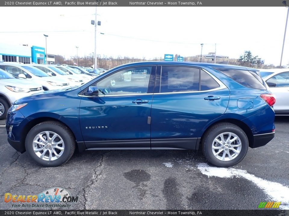 2020 Chevrolet Equinox LT AWD Pacific Blue Metallic / Jet Black Photo #2