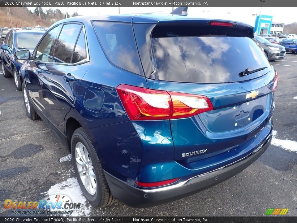 2020 Chevrolet Equinox LT AWD Pacific Blue Metallic / Jet Black Photo #3