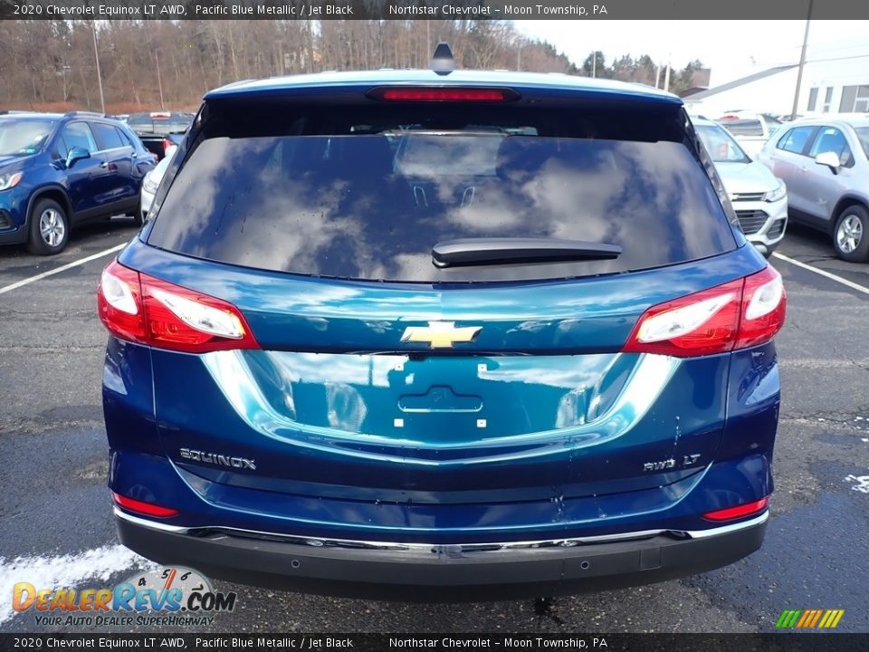 2020 Chevrolet Equinox LT AWD Pacific Blue Metallic / Jet Black Photo #4