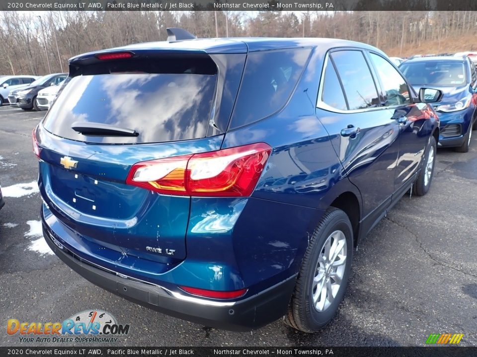 2020 Chevrolet Equinox LT AWD Pacific Blue Metallic / Jet Black Photo #5