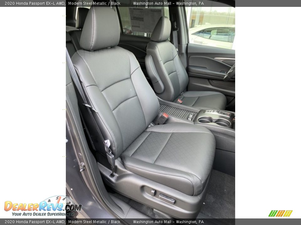 2020 Honda Passport EX-L AWD Modern Steel Metallic / Black Photo #25