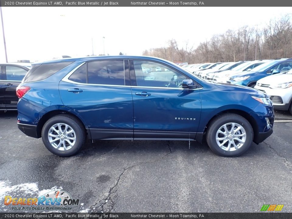 2020 Chevrolet Equinox LT AWD Pacific Blue Metallic / Jet Black Photo #6
