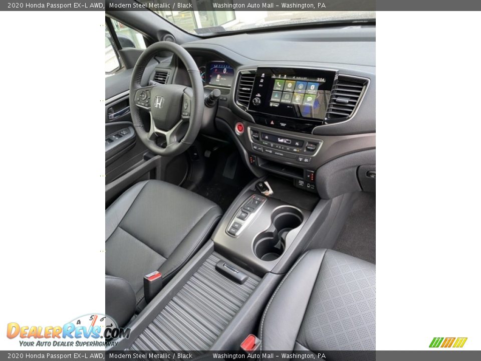 2020 Honda Passport EX-L AWD Modern Steel Metallic / Black Photo #26