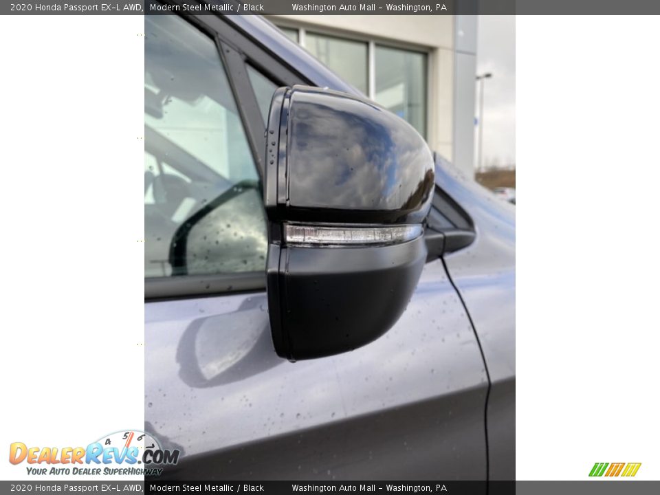2020 Honda Passport EX-L AWD Modern Steel Metallic / Black Photo #27