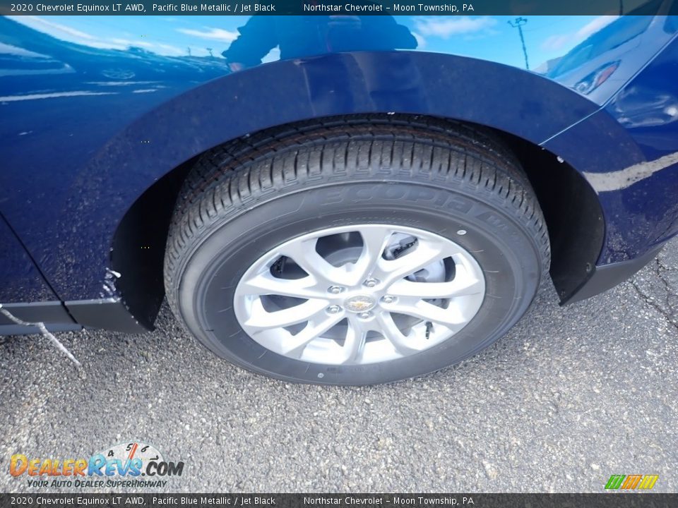 2020 Chevrolet Equinox LT AWD Pacific Blue Metallic / Jet Black Photo #8