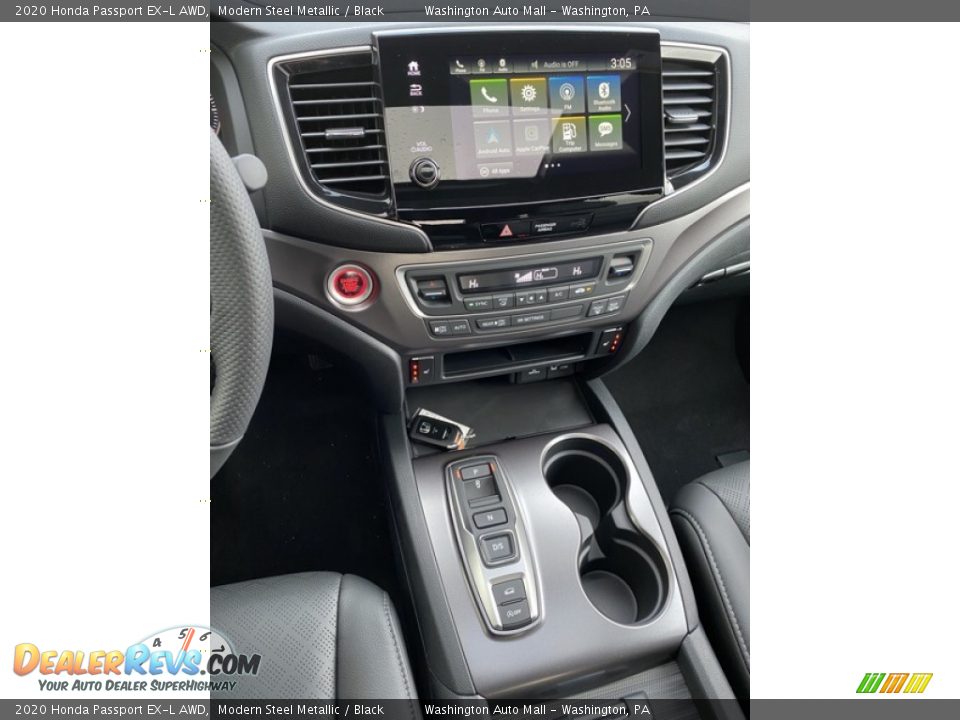 2020 Honda Passport EX-L AWD Modern Steel Metallic / Black Photo #30