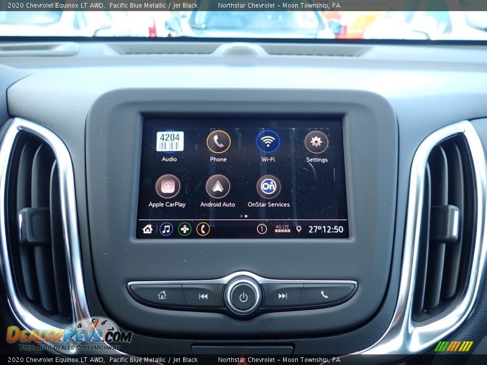 2020 Chevrolet Equinox LT AWD Pacific Blue Metallic / Jet Black Photo #16