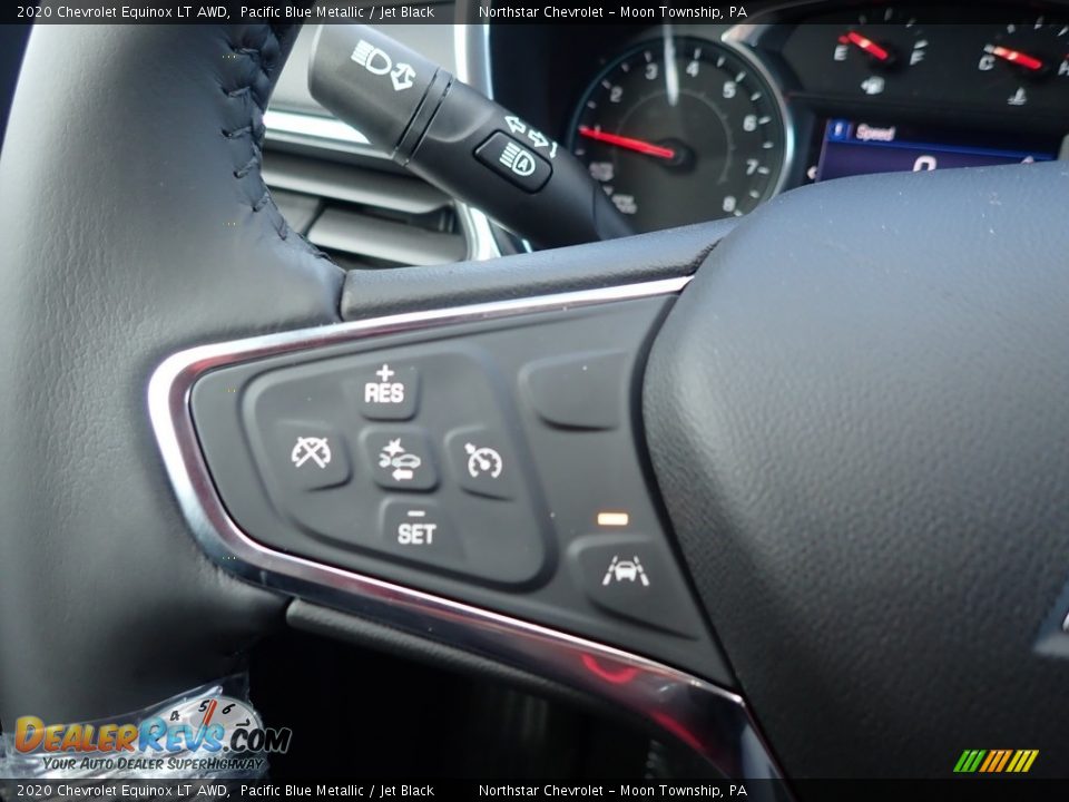 2020 Chevrolet Equinox LT AWD Pacific Blue Metallic / Jet Black Photo #18