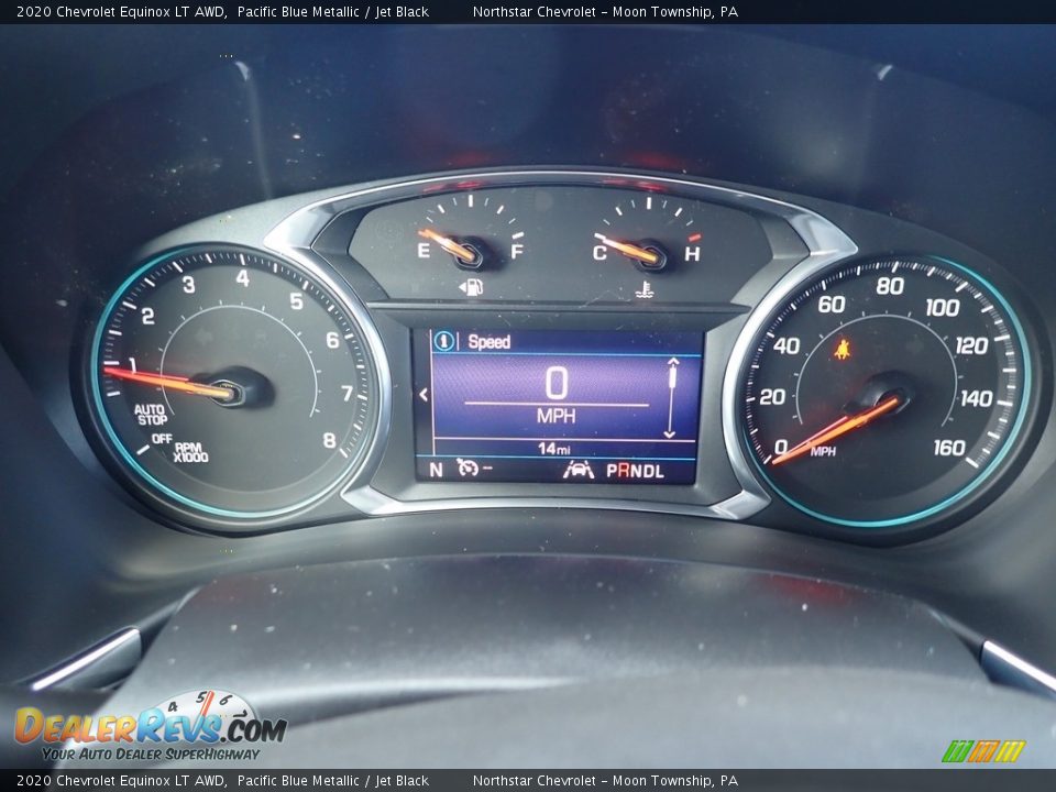 2020 Chevrolet Equinox LT AWD Pacific Blue Metallic / Jet Black Photo #20