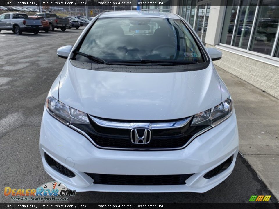 2020 Honda Fit LX Platinum White Pearl / Black Photo #3